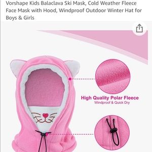 Cold weather fleece/hood